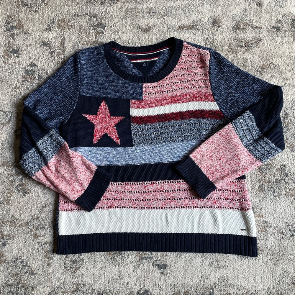 Tommy Hilfiger American Flag Sweater